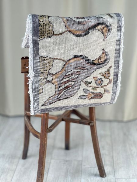 El Dokumasi Halı Kilim Yolluk Paspas Ölçü 71X52 Cm