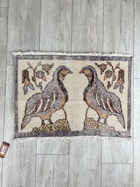 El Dokumasi Halı Kilim Yolluk Paspas Ölçü 71X52 Cm