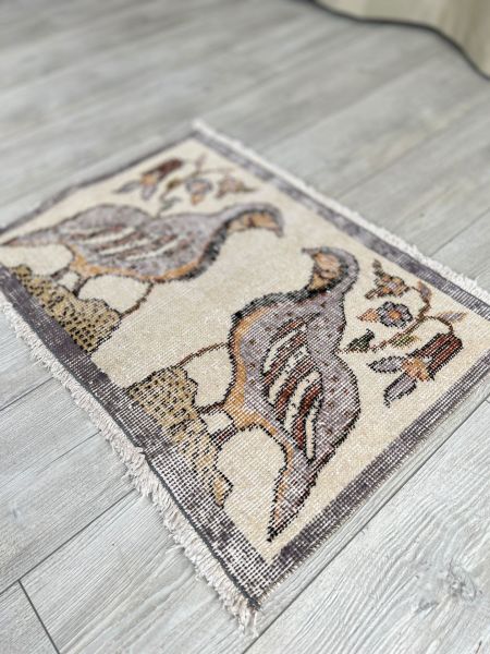 El Dokumasi Halı Kilim Yolluk Paspas Ölçü 71X52 Cm