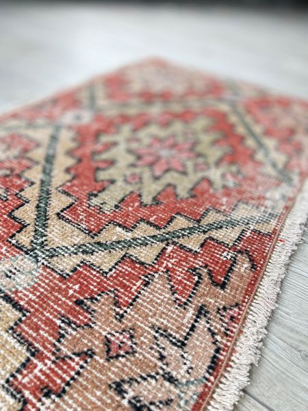 El Dokumasi Halı Kilim Yolluk Paspas Ölçü 78X52 Cm