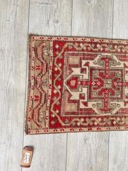 El Dokumasi Halı Kilim Yolluk Paspas Ölçü 61X44 Cm