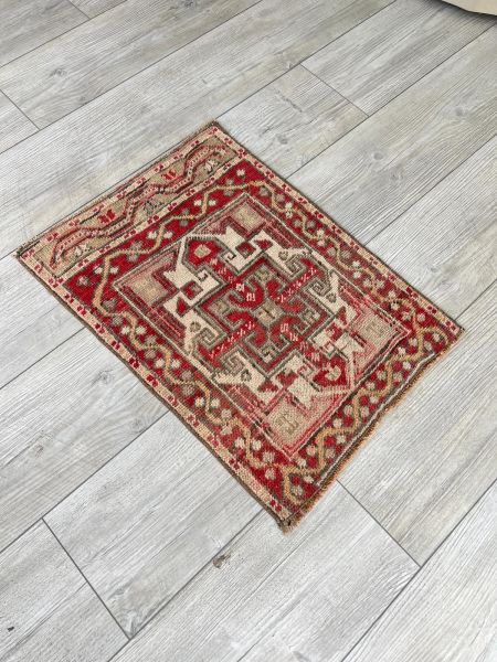 El Dokumasi Halı Kilim Yolluk Paspas Ölçü 61X44 Cm