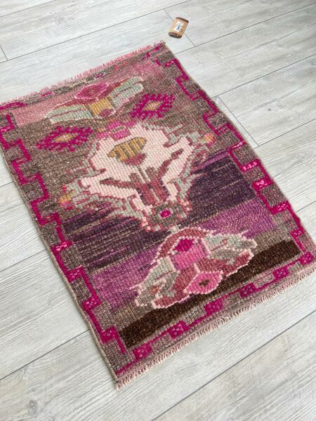 El Dokumasi Halı Kilim Yolluk Paspas Ölçü 78X56 Cm