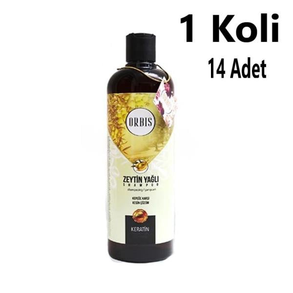 Şampuan 700 Ml Zeytin Yağlı Orbis 14 Adet 1 Koli
