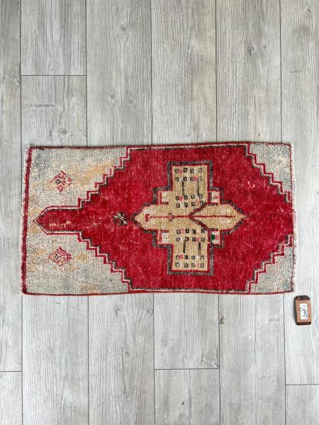 El Dokumasi Halı Kilim Yolluk Paspas Ölçü 82X45 Cm