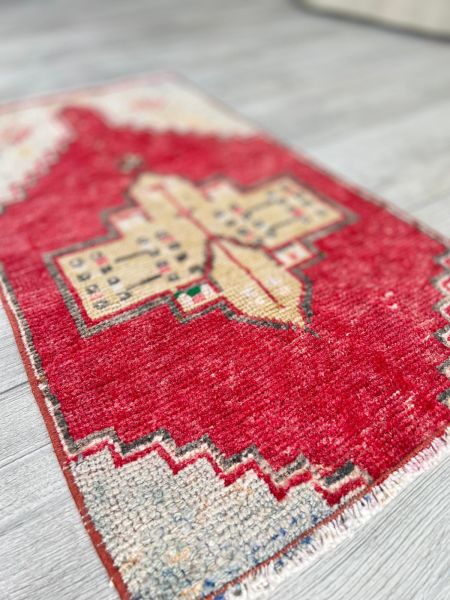 El Dokumasi Halı Kilim Yolluk Paspas Ölçü 82X45 Cm