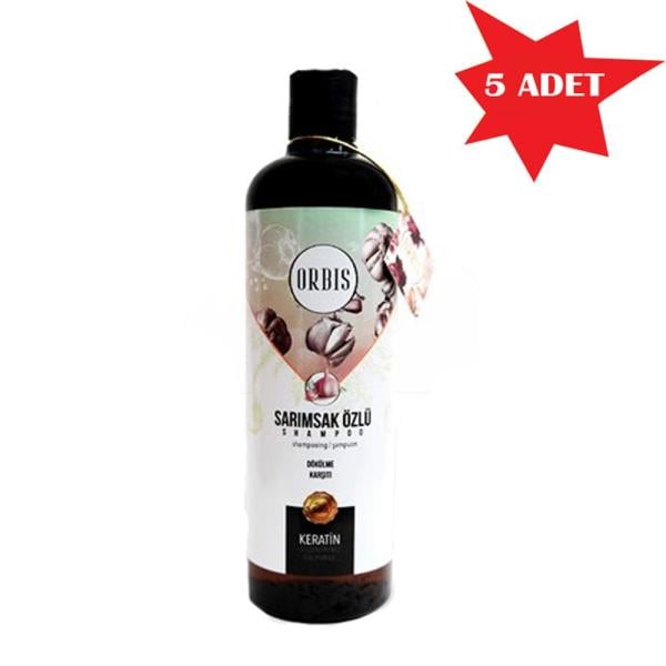 Şampuan 700 Ml Sarımsak Orbis 5 Adet