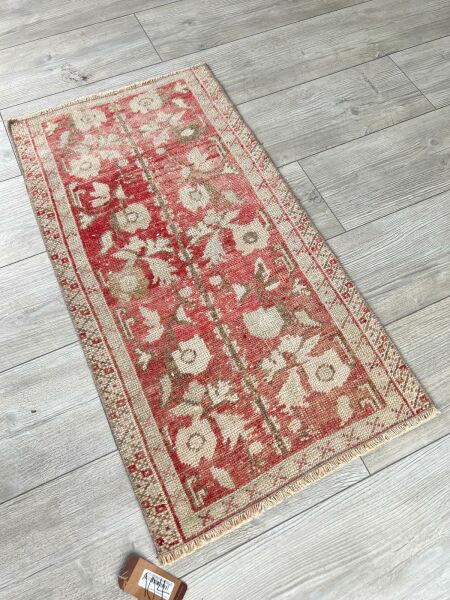 El Dokumasi Halı Kilim Yolluk Paspas Ölçü 92X48 Cm