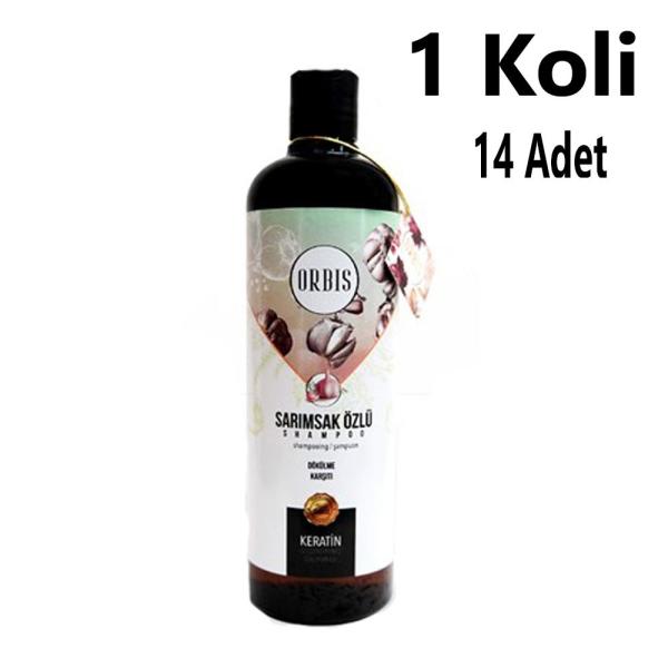 Şampuan 700 Ml Sarımsak Orbis 14 Adet 1 Koli