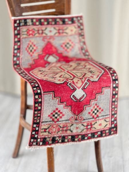 El Dokumasi Halı Kilim Yolluk Paspas Ölçü 90X45 Cm