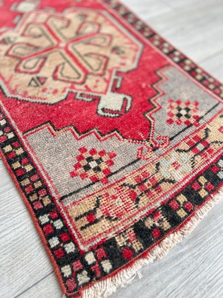 El Dokumasi Halı Kilim Yolluk Paspas Ölçü 90X45 Cm