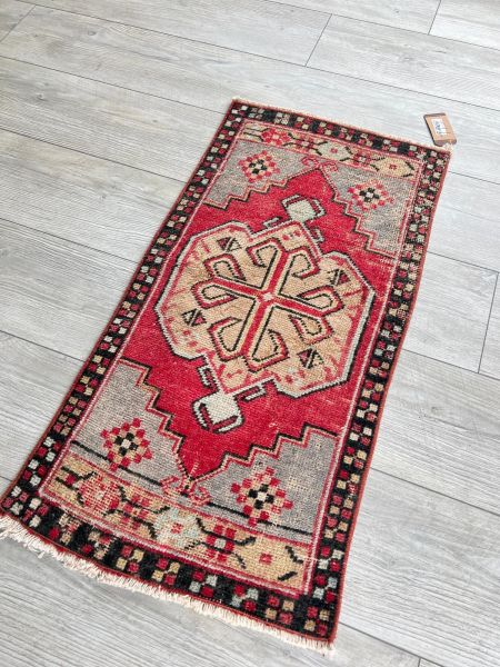 El Dokumasi Halı Kilim Yolluk Paspas Ölçü 90X45 Cm