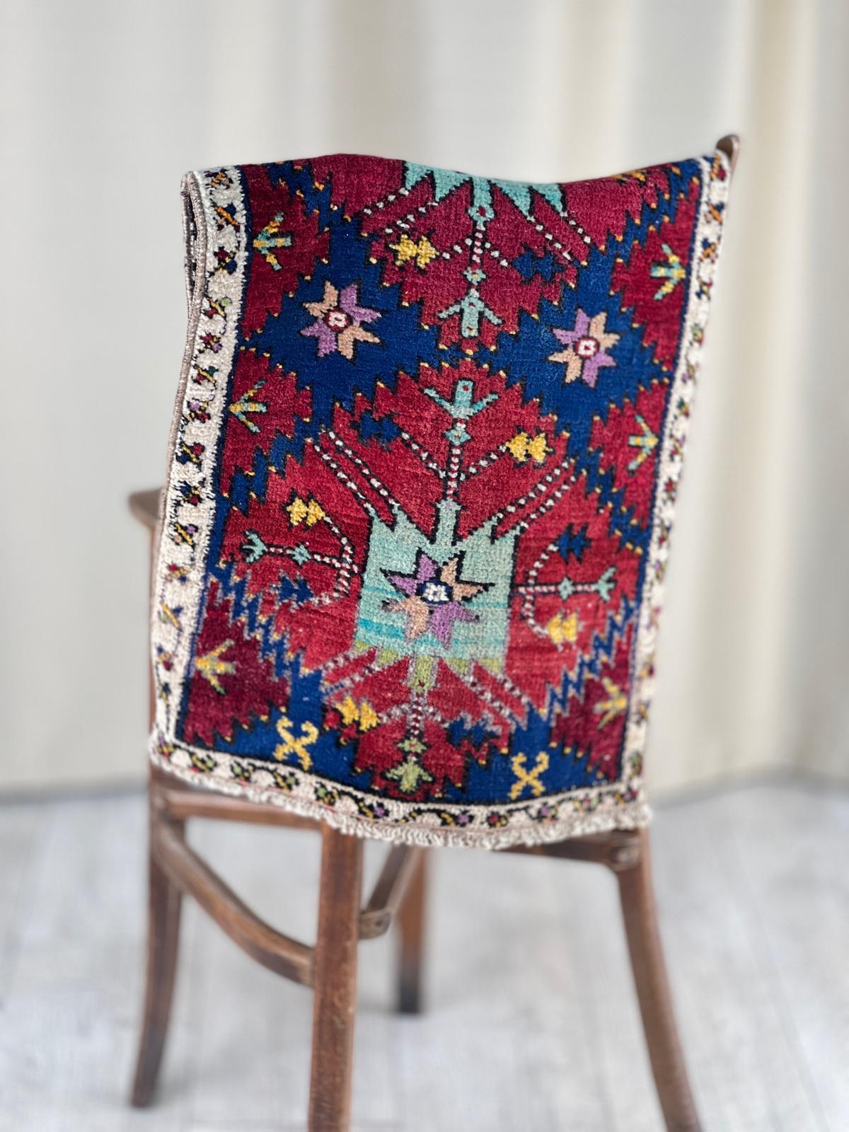 El Dokumasi Halı Kilim Yolluk Paspas Ölçü 77,5X45 Cm