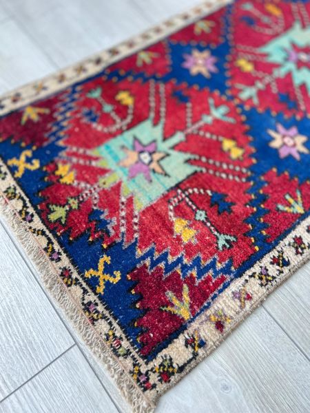 El Dokumasi Halı Kilim Yolluk Paspas Ölçü 77,5X45 Cm