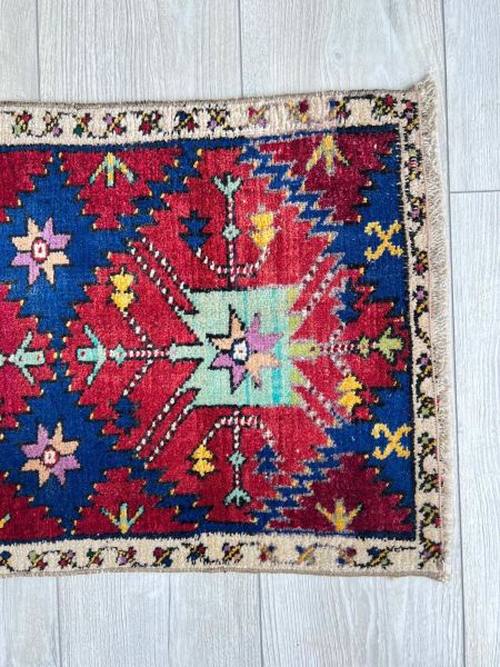 El Dokumasi Halı Kilim Yolluk Paspas Ölçü 77,5X45 Cm