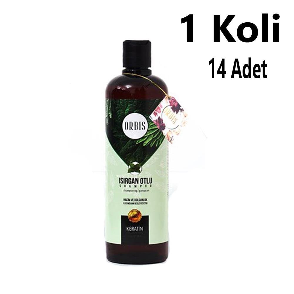Şampuan 700 Ml Isırgan Otlu Orbis 14 Adet 1 Koli