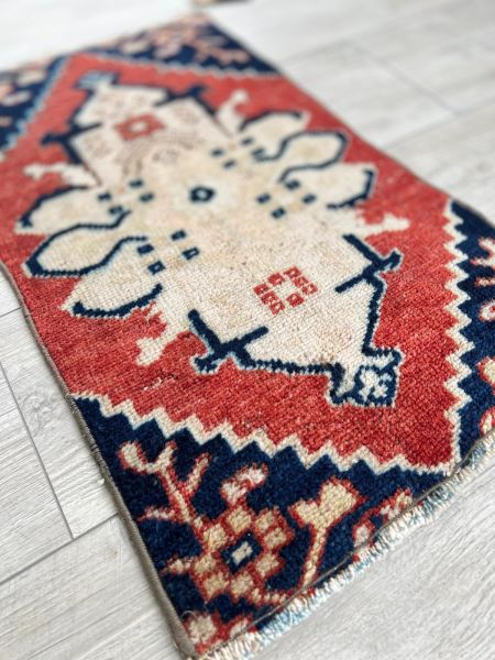 El Dokumasi Halı Kilim Yolluk Paspas Ölçü 67X38 Cm