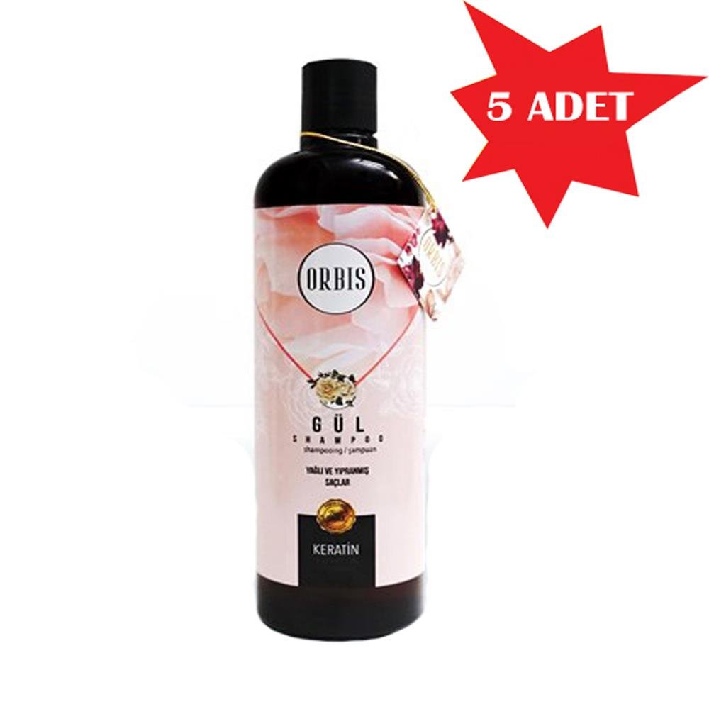 Şampuan 700 Ml Gül Orbis 5 Adet