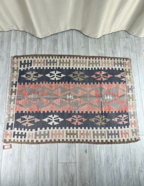 El Dokumasi Halı Kilim Yolluk Paspas Ölçü 145X104 Cm