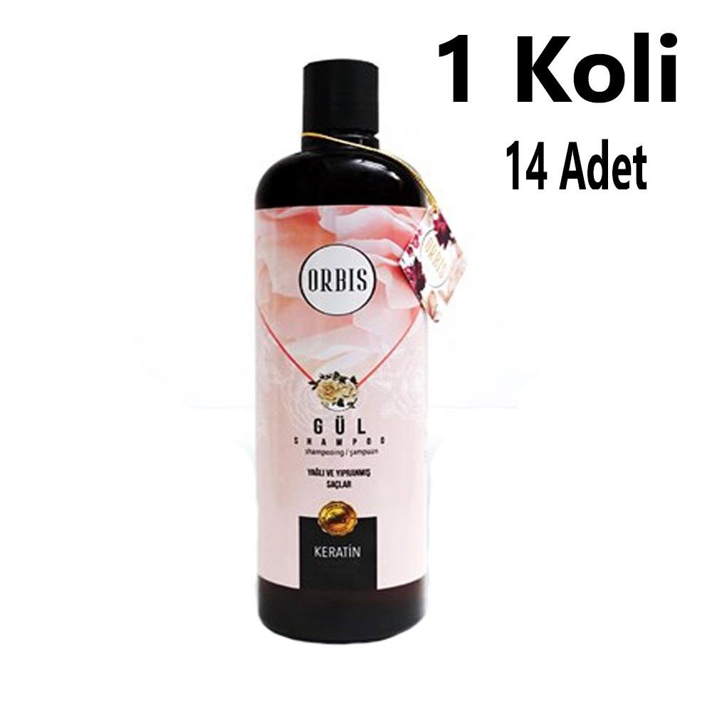 Şampuan 700 Ml Gül Orbis 14 Adet 1 Koli