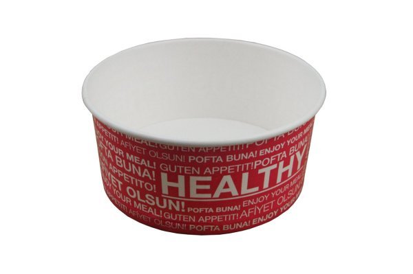 Salata kabı kapaklı Karton 500 Gram 50 Adet