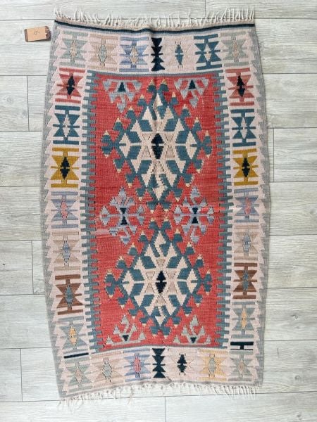 El Dokumasi Halı Kilim Yolluk Paspas Ölçü 130X78 Cm