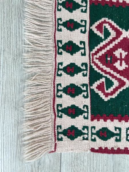 El Dokumasi Halı Kilim Yolluk Paspas Ölçü 55X47 Cm