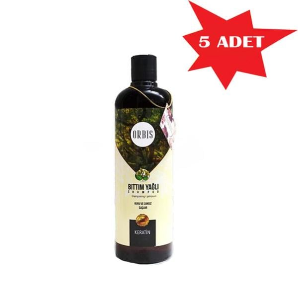 Şampuan 700 Ml Bittim Yağlı Orbis 5 Adet