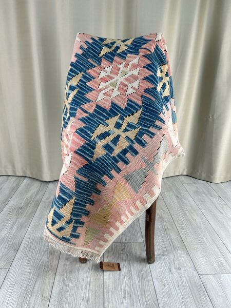El Dokumasi Halı Kilim Yolluk Paspas Ölçü 132X84 Cm