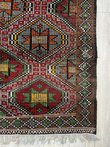 El Dokumasi Halı Kilim Yolluk Paspas Ölçü 296X210 Cm