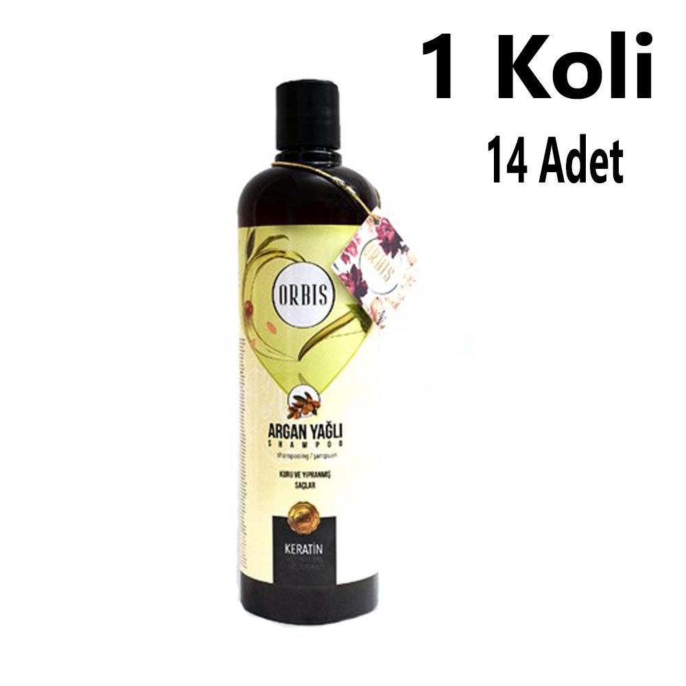 Şampuan 700 Ml Argan Orbis 14 Adet 1 Koli