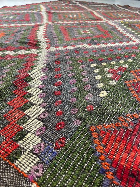 El Dokumasi Halı Kilim Yolluk Paspas Ölçü 318X205 Cm