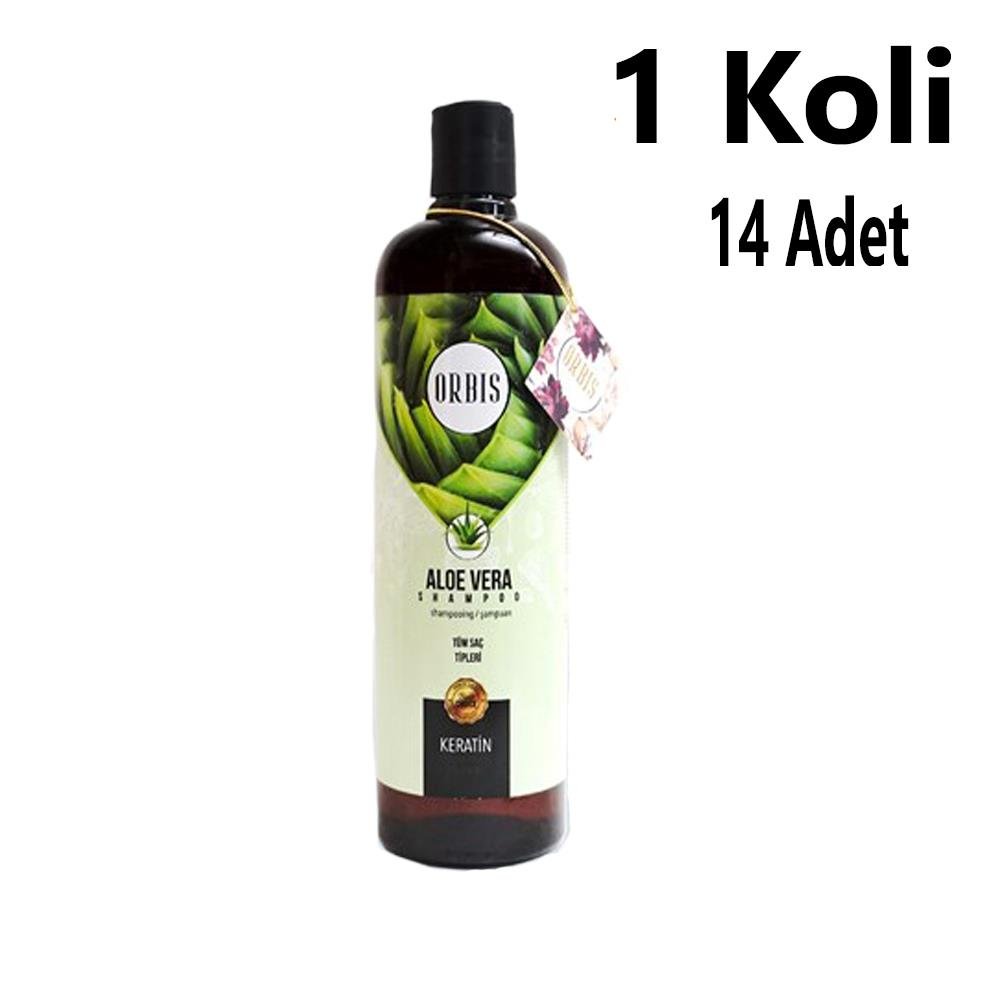 Şampuan 700 Ml Aloe Vera Özlü Orbis 14 Adet 1 Koli