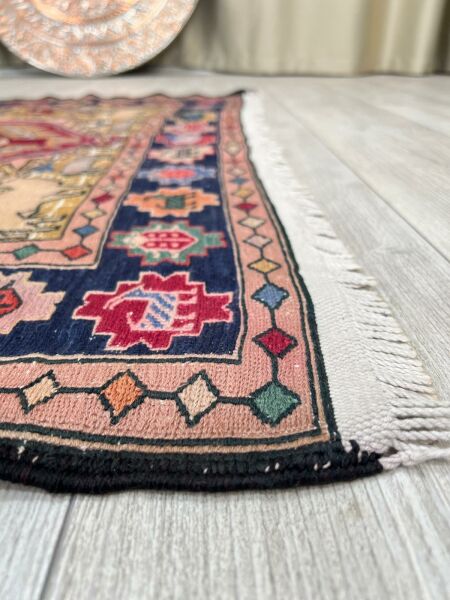 El Dokumasi Halı Kilim Yolluk Paspas Ölçü 194X119 Cm