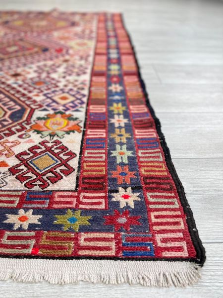 El Dokumasi Halı Kilim Yolluk Paspas Ölçü 202X110 Cm