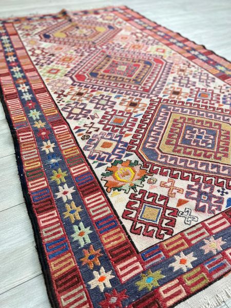 El Dokumasi Halı Kilim Yolluk Paspas Ölçü 202X110 Cm