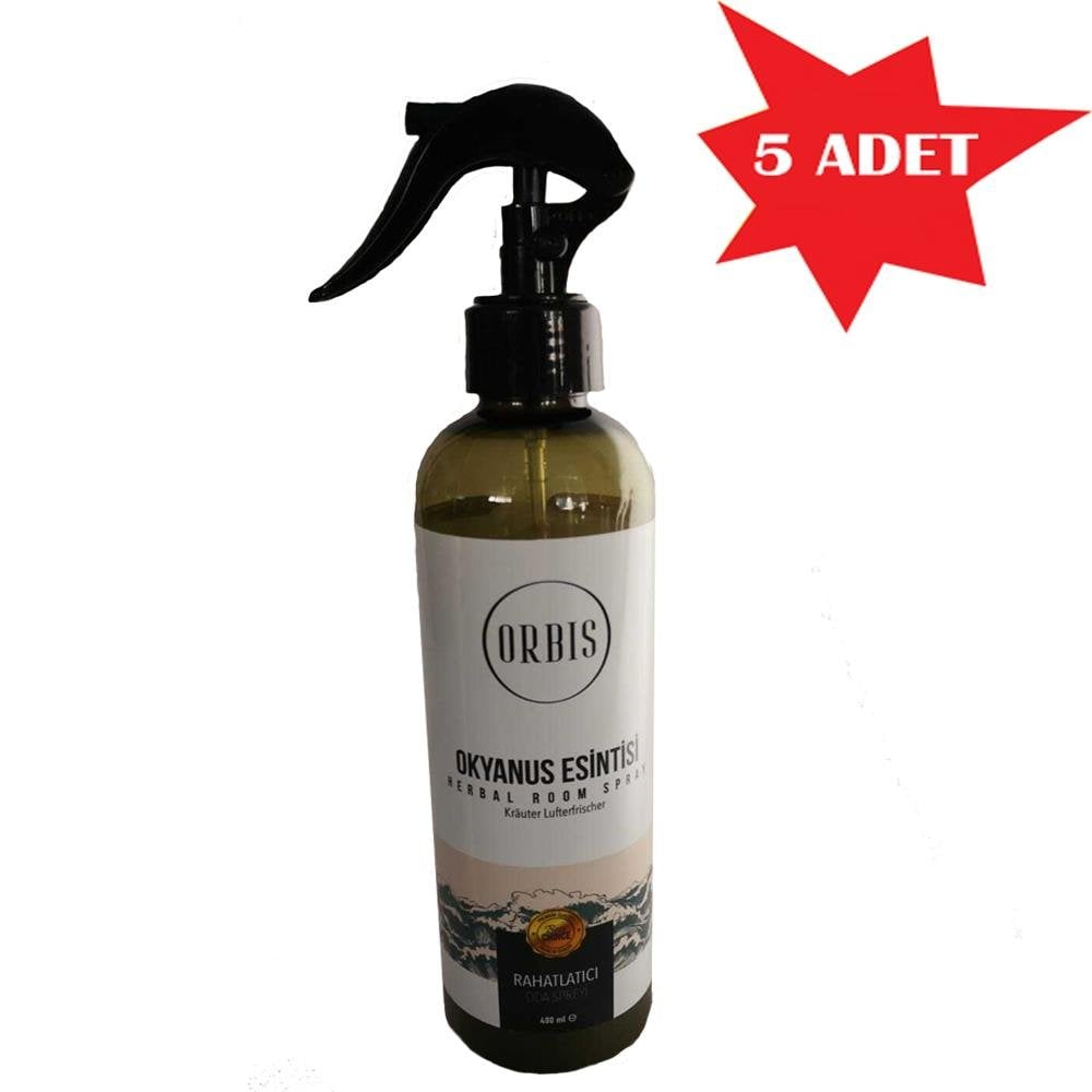 Oda Kokusu 400 Ml Okyanus Orbis Sprey 5 Adet