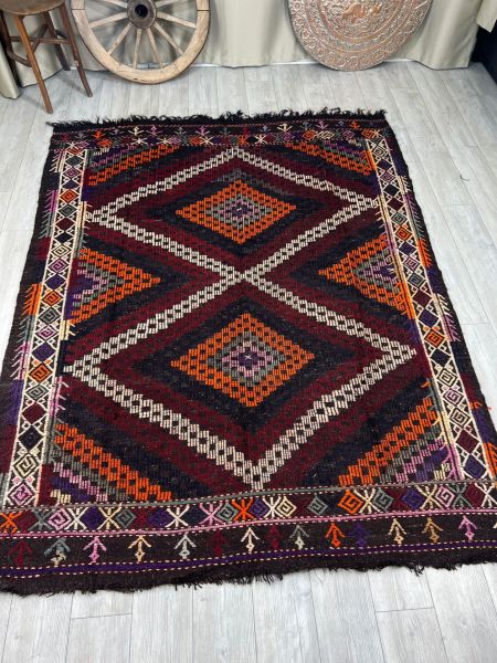 El Dokumasi Halı Kilim Yolluk Paspas Ölçü 273X200 Cm
