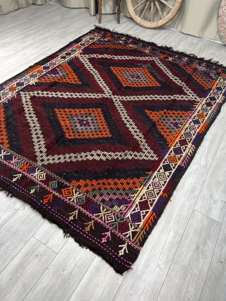 El Dokumasi Halı Kilim Yolluk Paspas Ölçü 273X200 Cm