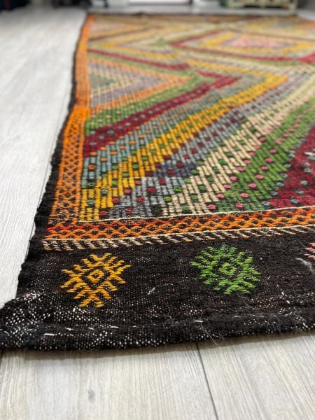 El Dokumasi Halı Kilim Yolluk Paspas Ölçü 341X204 Cm