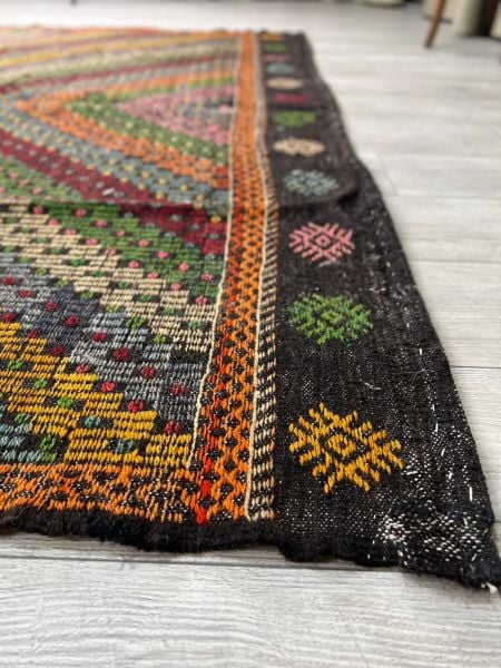 El Dokumasi Halı Kilim Yolluk Paspas Ölçü 341X204 Cm