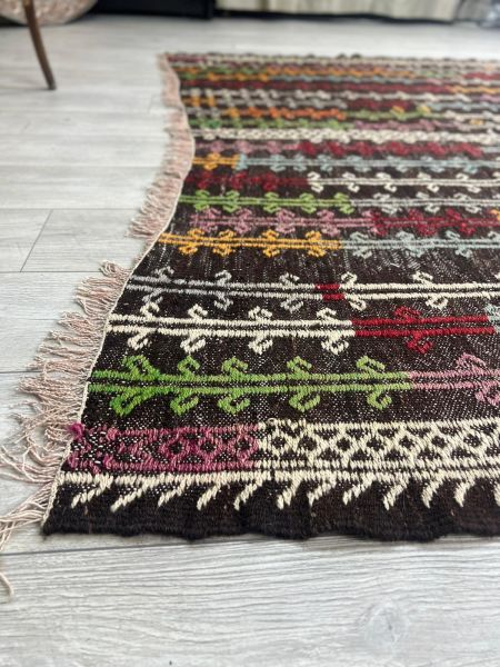 El Dokumasi Halı Kilim Yolluk Paspas Ölçü 260X205 Cm