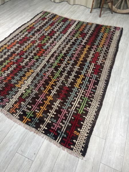 El Dokumasi Halı Kilim Yolluk Paspas Ölçü 260X205 Cm
