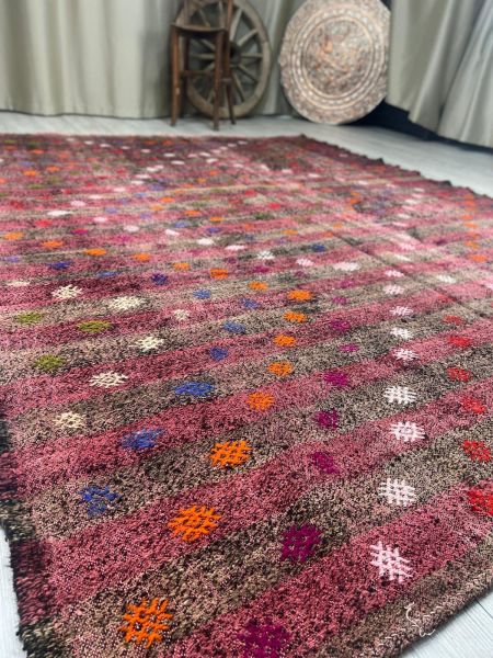 El Dokumasi Halı Kilim Yolluk Paspas Ölçü 290X215 Cm