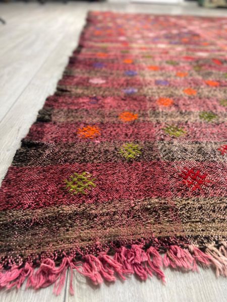 El Dokumasi Halı Kilim Yolluk Paspas Ölçü 290X215 Cm