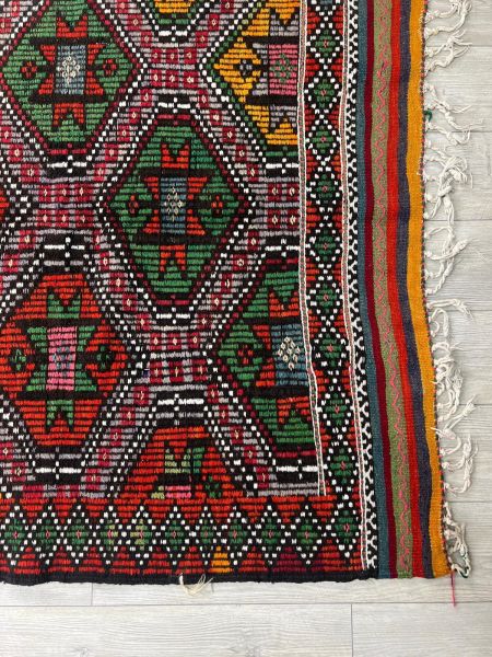 El Dokumasi Halı Kilim Yolluk Paspas Ölçü 313X154 Cm