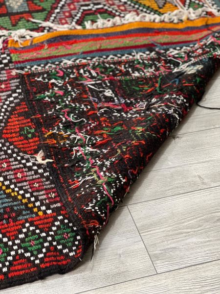 El Dokumasi Halı Kilim Yolluk Paspas Ölçü 313X154 Cm