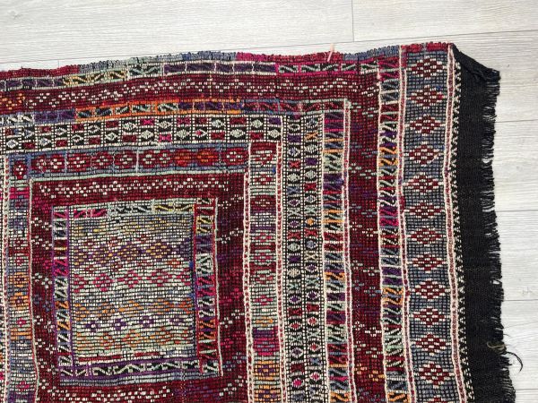 El Dokumasi Halı Kilim Yolluk Paspas Ölçü 289X165 Cm