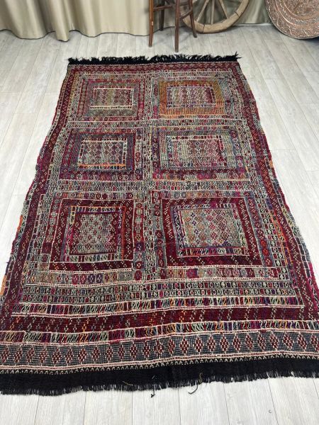 El Dokumasi Halı Kilim Yolluk Paspas Ölçü 289X165 Cm