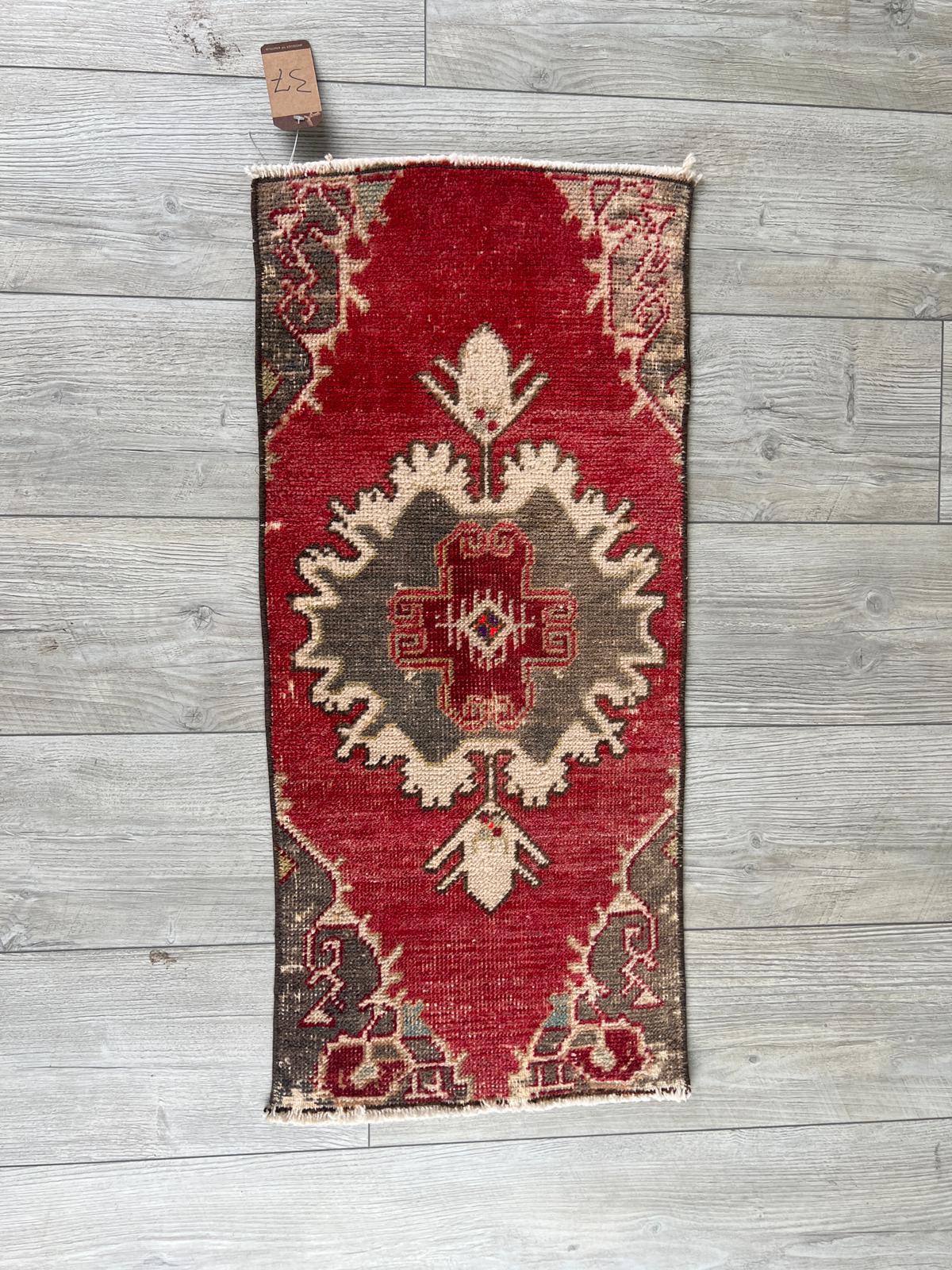 El Dokumasi Halı Kilim Yolluk Paspas Ölçü 88X40 Cm